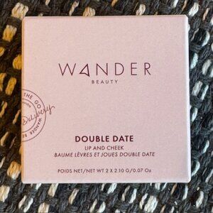 New WANDER BEAUTY Double Date Lip and Cheek - Honeymoon & Swipe